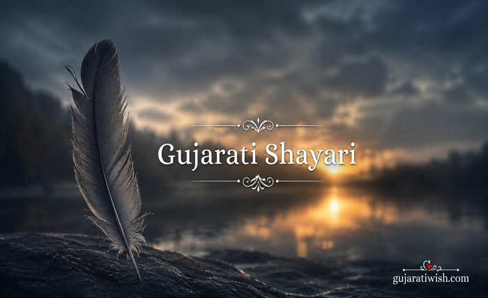 attitude shayari gujarati