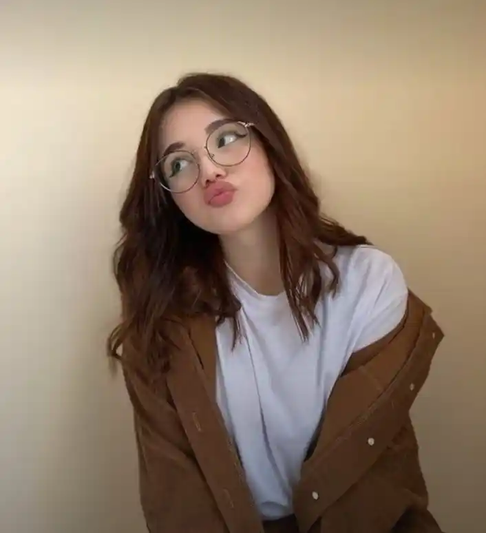 attitude girl dp black background