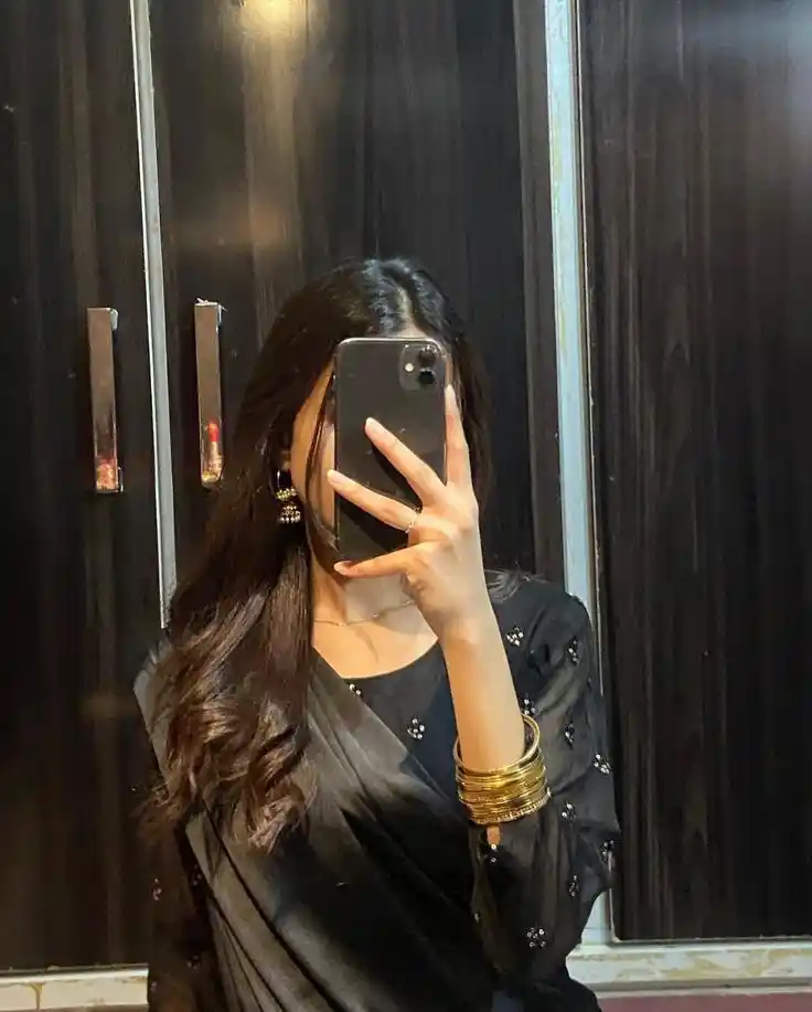 black and white dp for girls hidden face