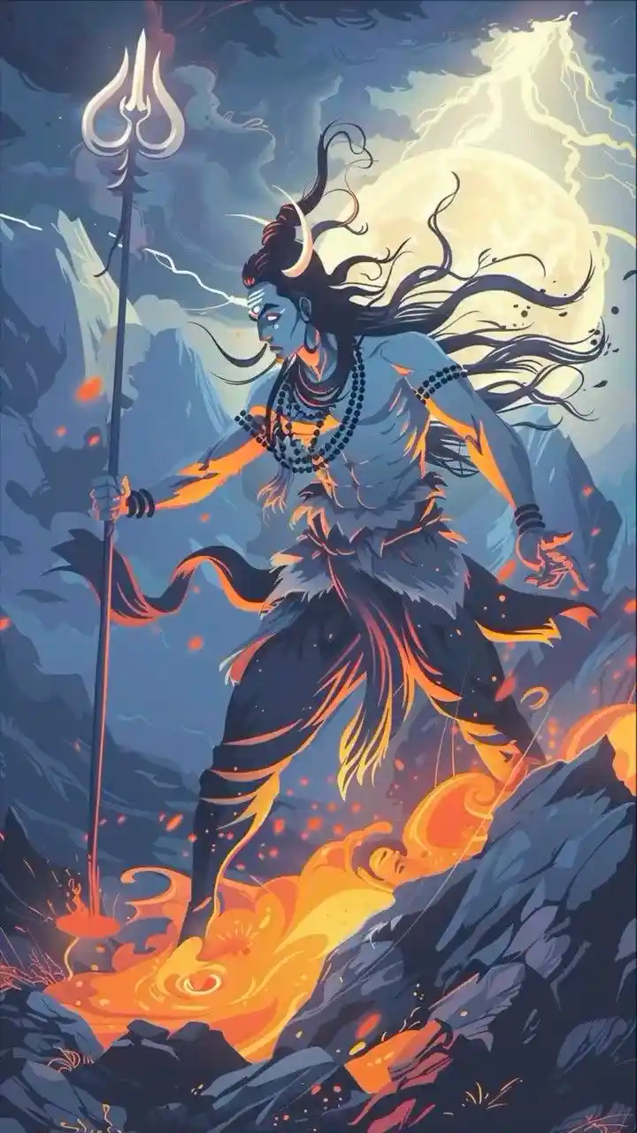 alone girl mahadev dp 6