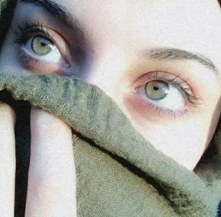 arabic girl eyes dp