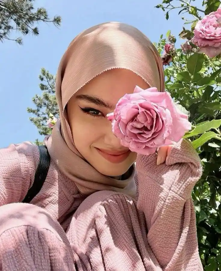 beautiful hijab girl pic 82