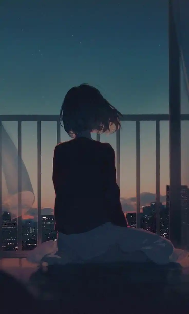 cute emotional sad girl dp