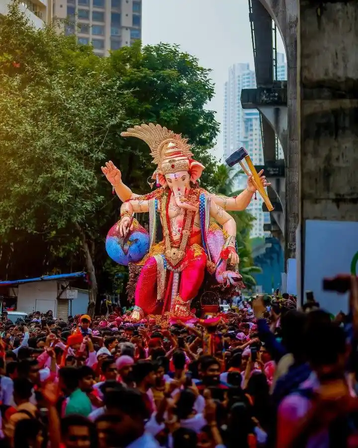 cute ganpati bappa pic