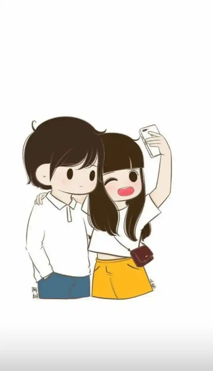 cute girl pic cartoon attitude for dp