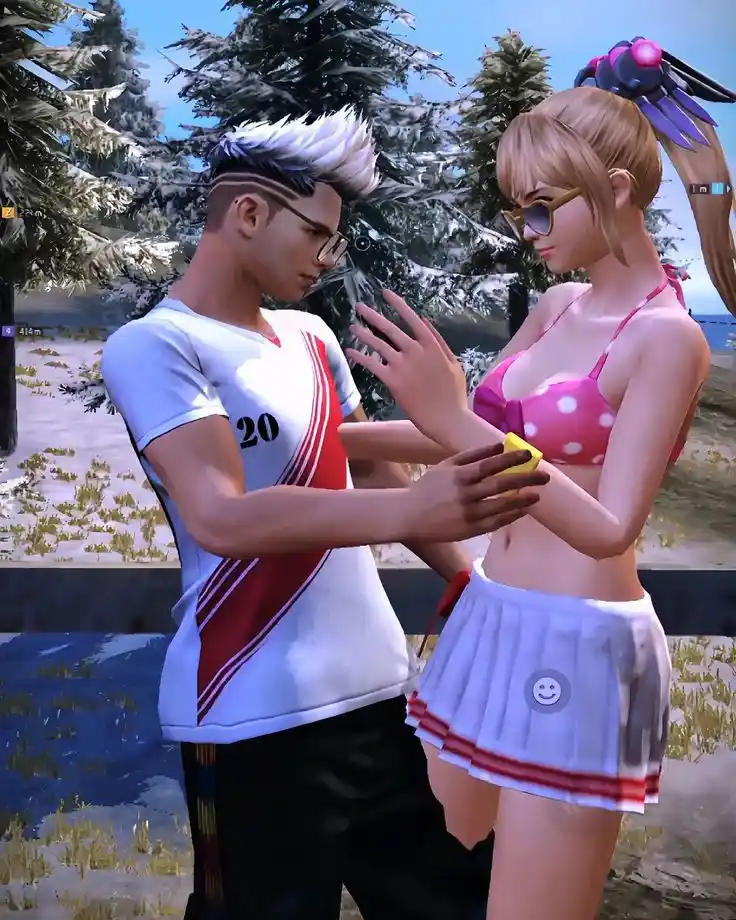 free fire logo anime