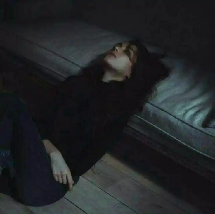 sad dp girl black